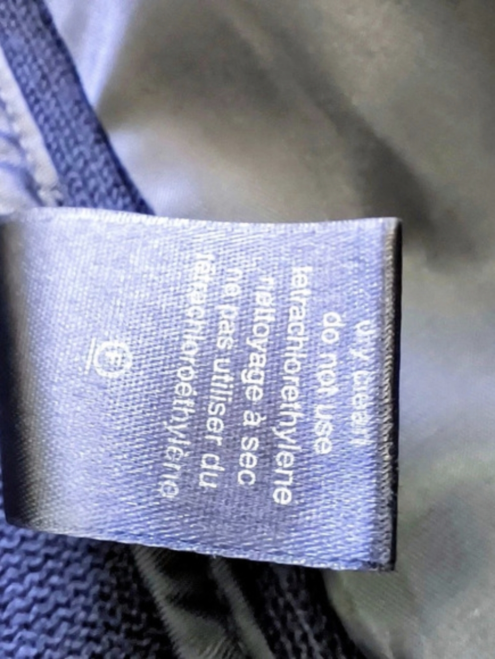 John Varvatos USA Navy Knit Crest Button Unstructured Cardigan Coat Men's Size L - Picture 10 of 16